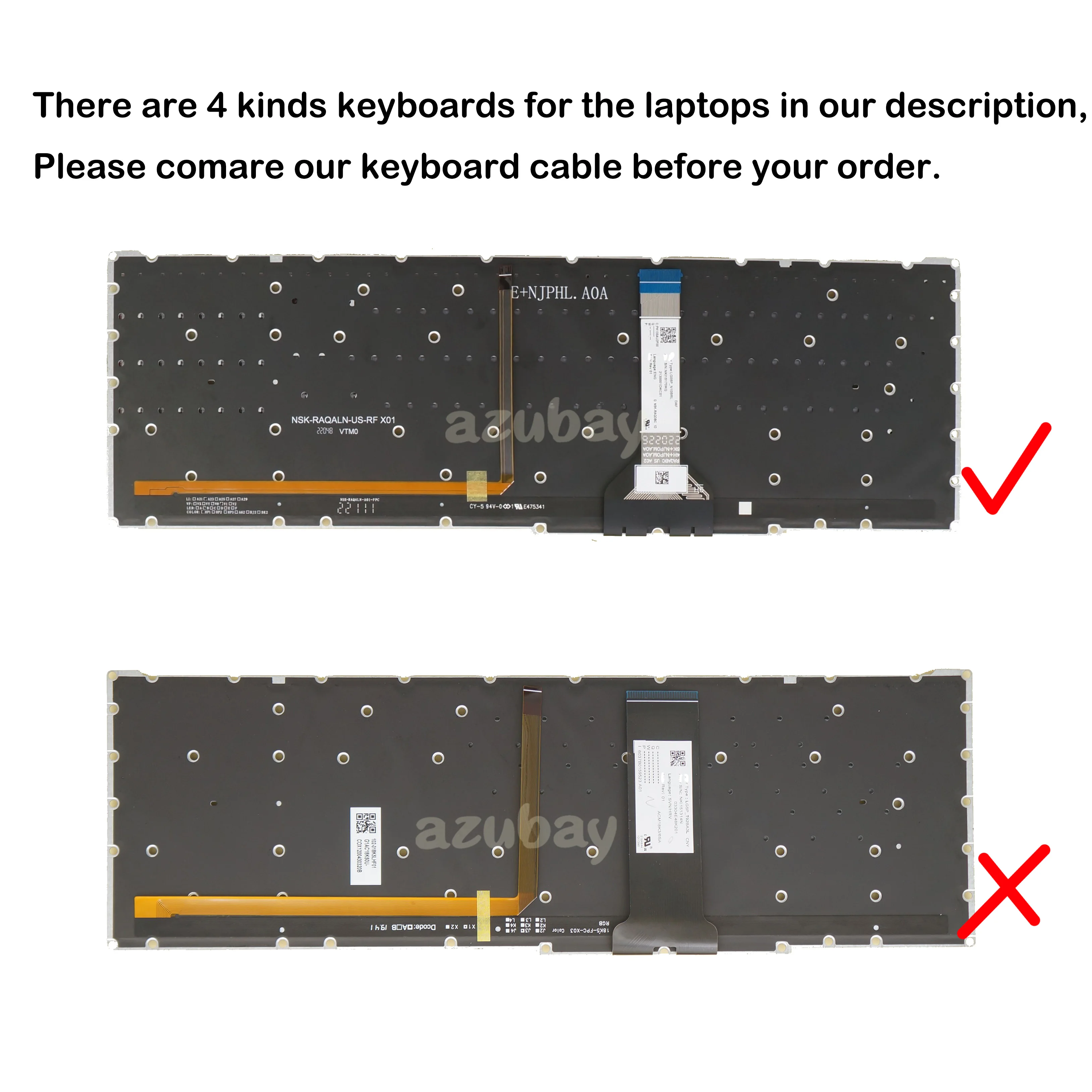 Imagem -02 - Teclado Portátil Retroiluminado Vermelho para Acer Aspire Nitro An51741 An51751 An517-53 An517-54 An715-51 la Espanhol Reino Unido Italiano Dinamarca
