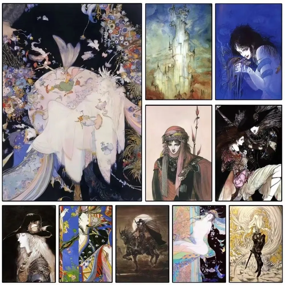 1000 Pieces Jigsaw Puzzle Yoshitaka Amano Final Fantasy Art For Adults Great Weekend Relaxation And Family Fun