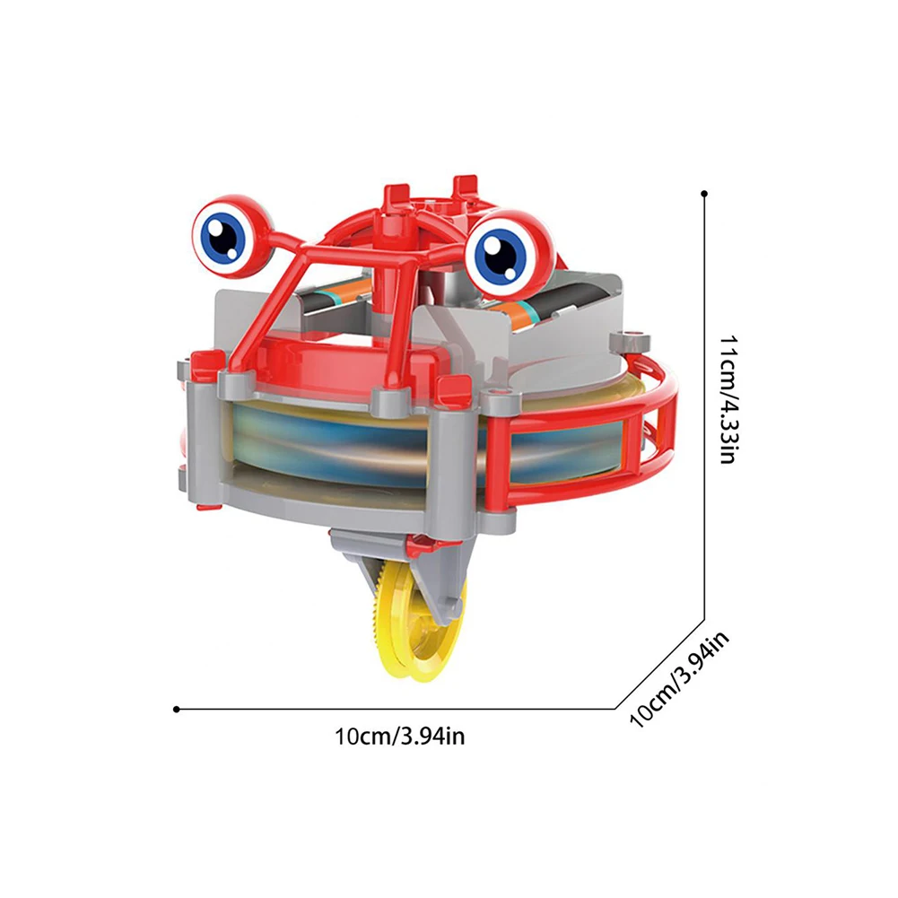 Beste geschenken Eenwieler Robot Elektrisch speelgoed Eenwieler Balansspeelgoed Draadlopen Montage Gyro Speelgoed Fidget Spinner Speelgoed voor 3-12 jaar oud