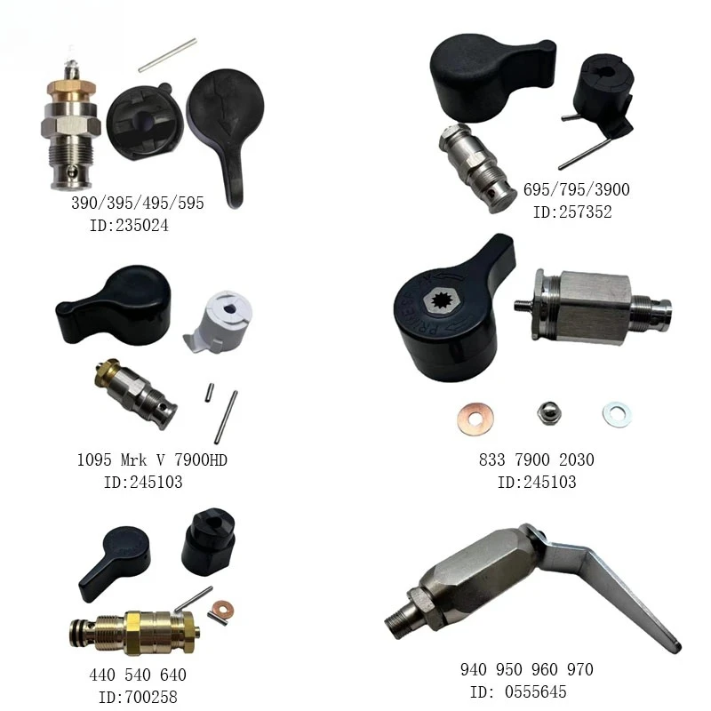 

Безвоздушные детали Tpaitlss 245103 Узел правого клапана для безвоздушного распылителя краски 395 495 695 795 1095 7900 5900 2030 GH833