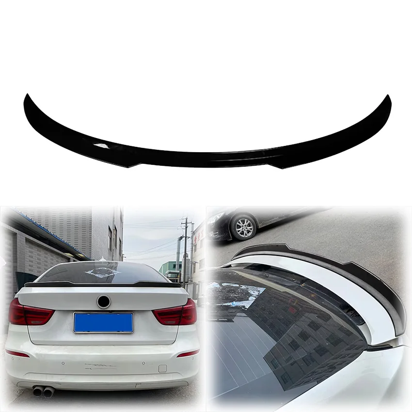 

2013 2014 2015 2016 For BMW 3 Series GT F34 Car Rear Spoiler Wing Lip High Quality ABS Glossy Black Body Kit Car Accessories