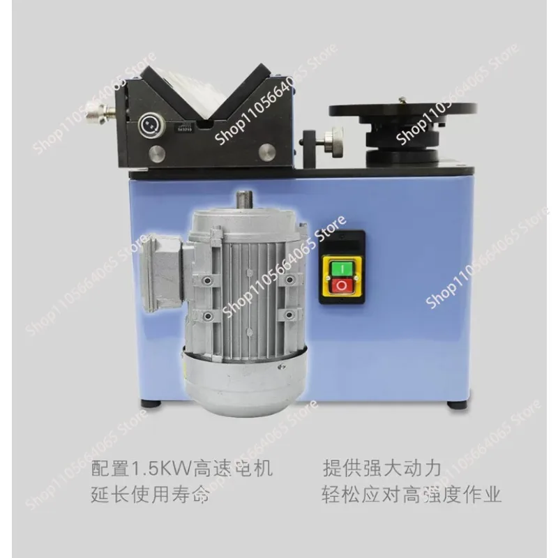 High-speed desktop chamfering machine slide rail high-power chamfering artifact arc straight edge chamfering R angle 900 type