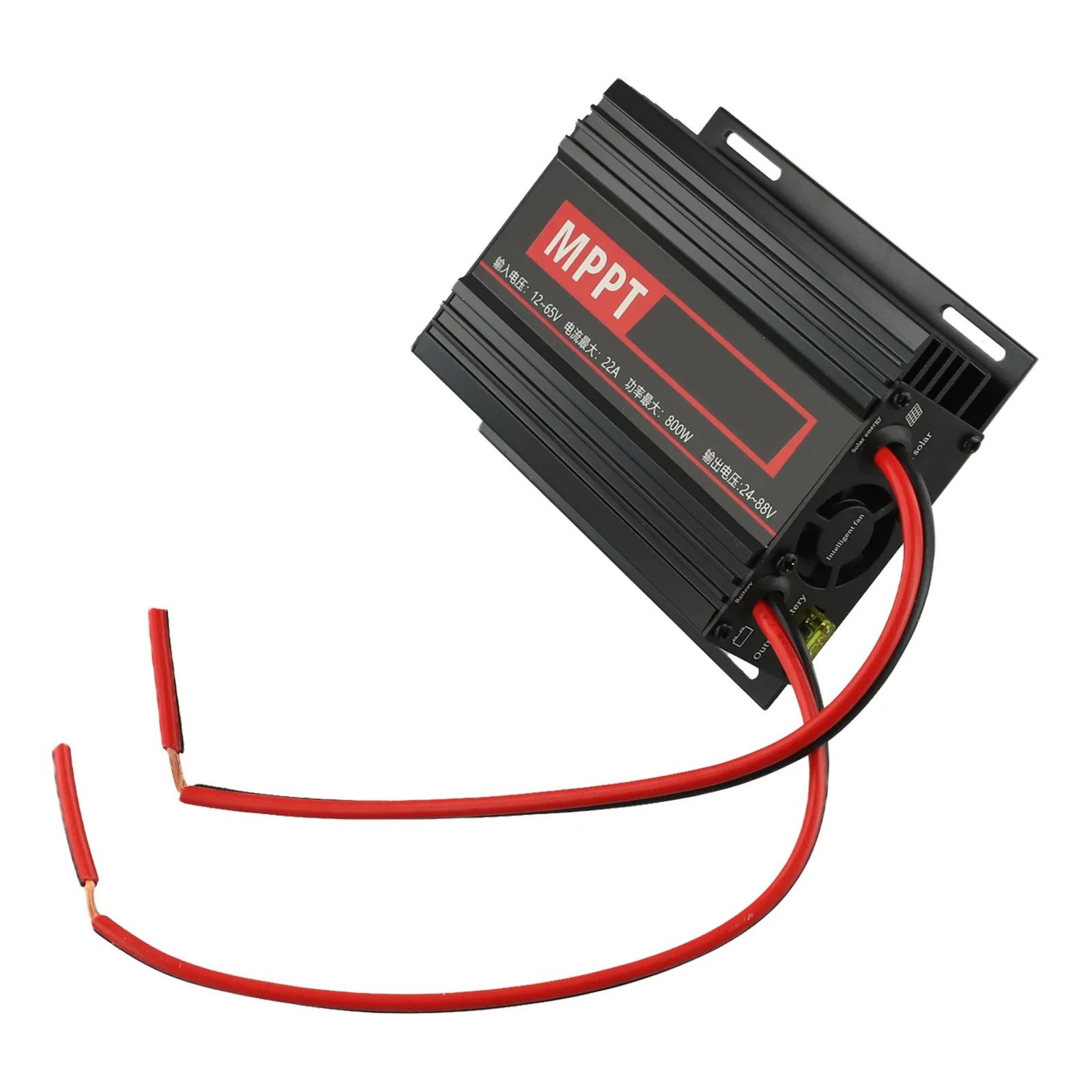

Easily Monitor Charging Process with LCD Screen on Multi Battery Compatible For MPPT Solar Booster Charger up to 800W