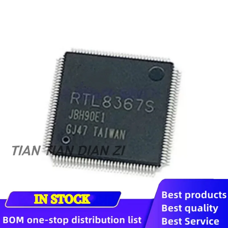 1pcs/lot RTL8367S RTL8367S-CG LQFP-128 ic chips in stock