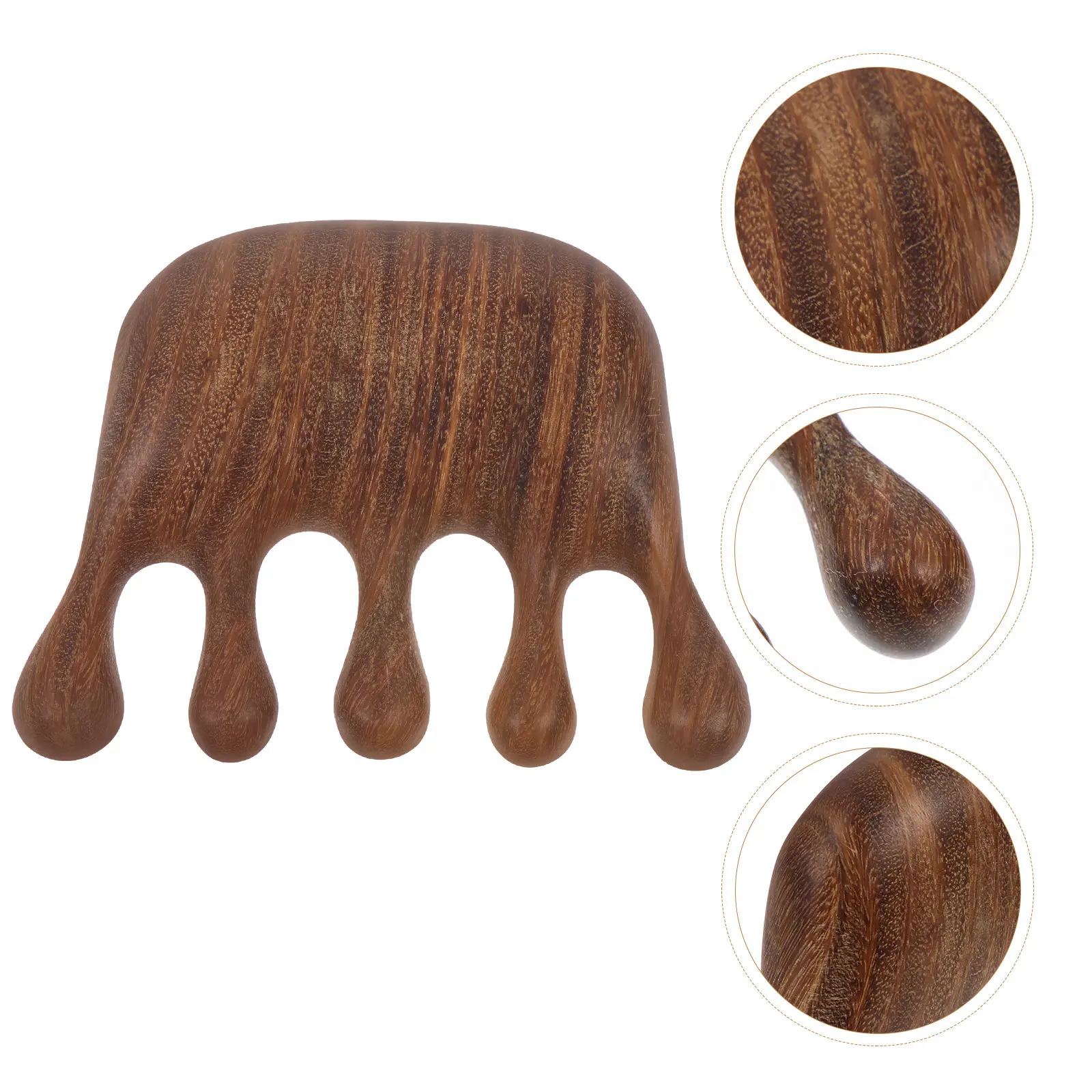 

Натуральная расческа из зеленого сандалового дерева для массажа кожи головы, шеи, спины, рук и предплечий, способствует улучшению кровообращения, деревянная расческа с широкими зубьями