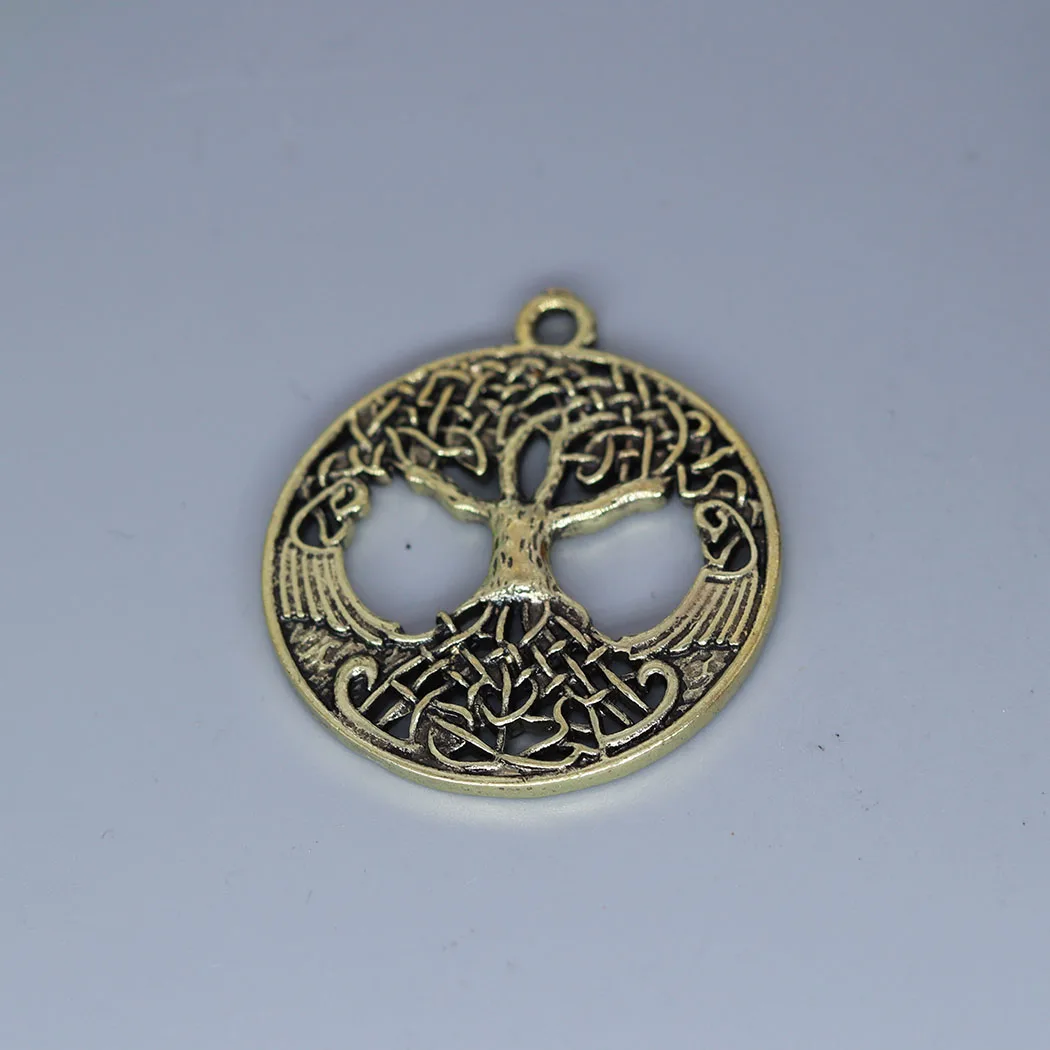 3Pcs/lot Norse Vikings Knot Amulet  Charm Pendant For DIY Necklace Earrings Handmade Jewelry Making