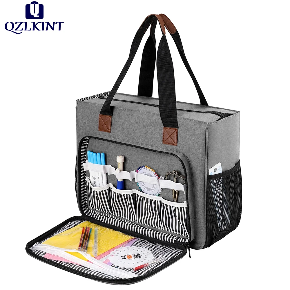 1psCross-stitch storage bag, portable cross-stitch accessories storage pouch, suitable for storing cross-stitch box accessories.