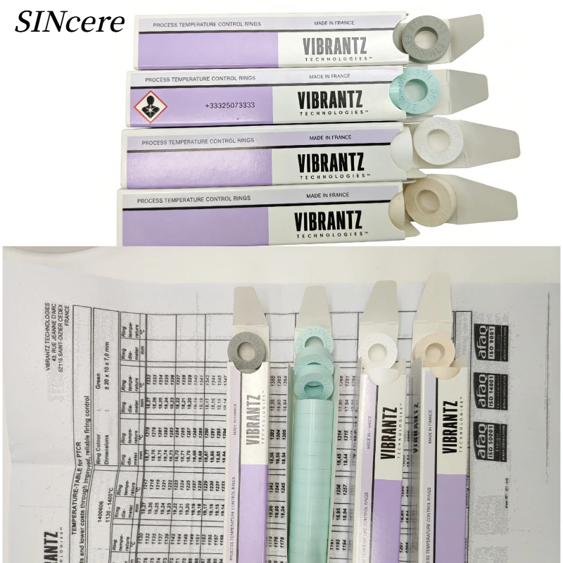 

Набор из 15 калибровочных колец для измерения температуры в зуботехнических лабораториях, для печей обжига керамики