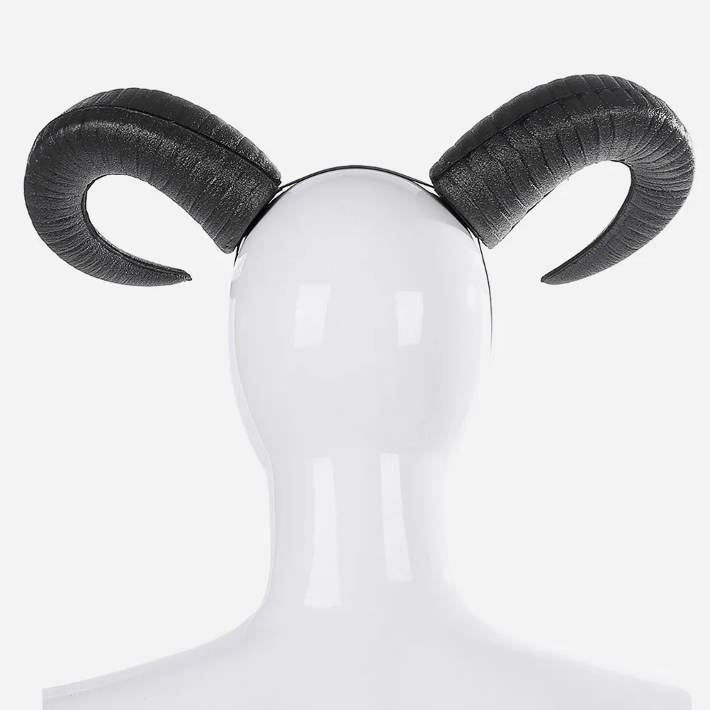 

2Pcs Ox Headb Adjustable Foam Headgear Women Girls Halloween Cosplay Hair Accessories Unique Unique Hair B