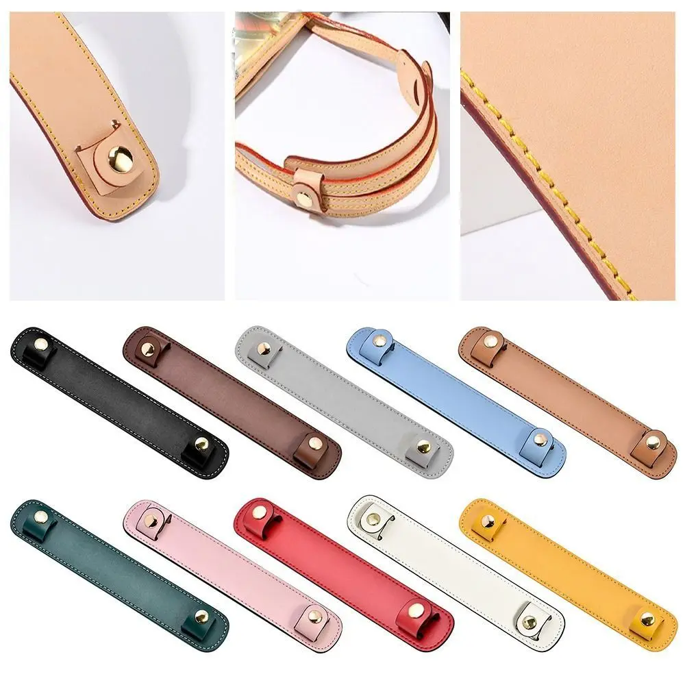 Wide Leather Bag Strap Shoulder Rest Women Lady Bag Strap Decompression Shoulder Pads Handle Fixing Clip Bag Accessories