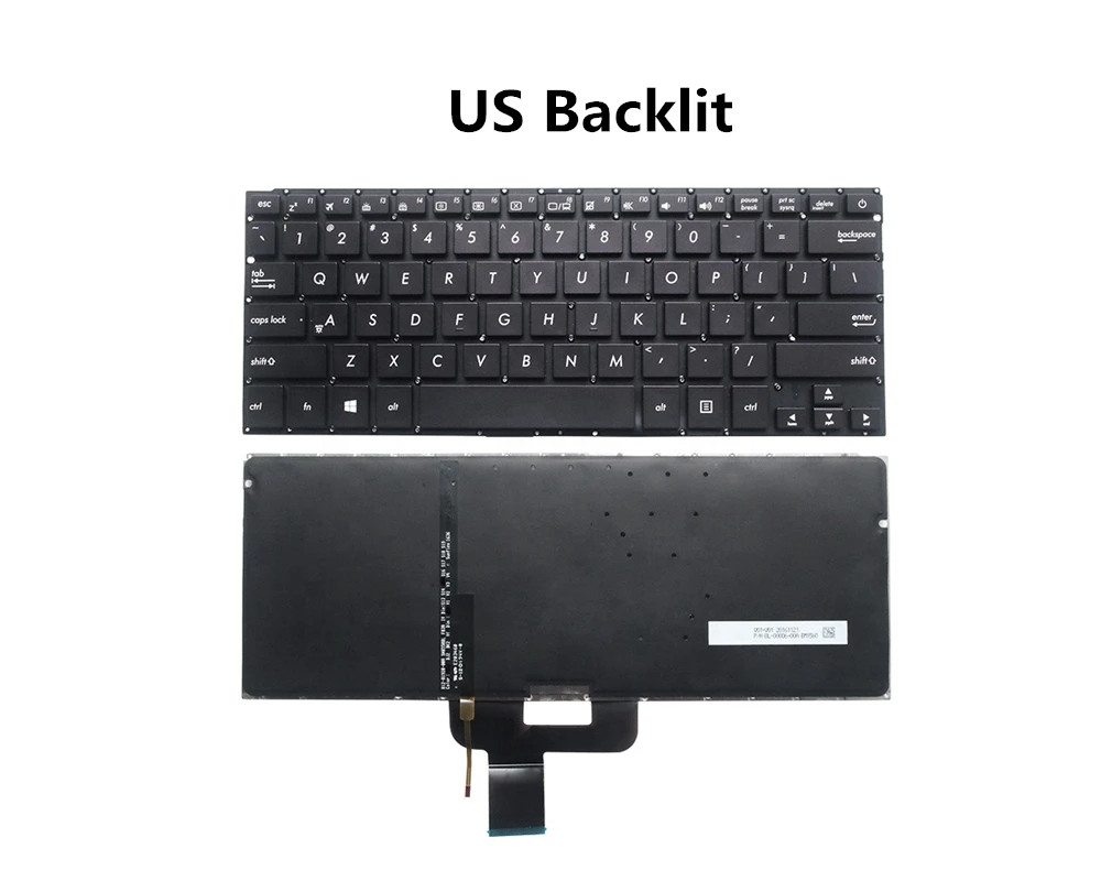 New Laptop US/EU/NE/NOR/AR Backlight Keyboard Shell/Cover/Case For Asus Zenbook UX310 UX310F UX310UA UX310UQ U3000U UX410 U4000u