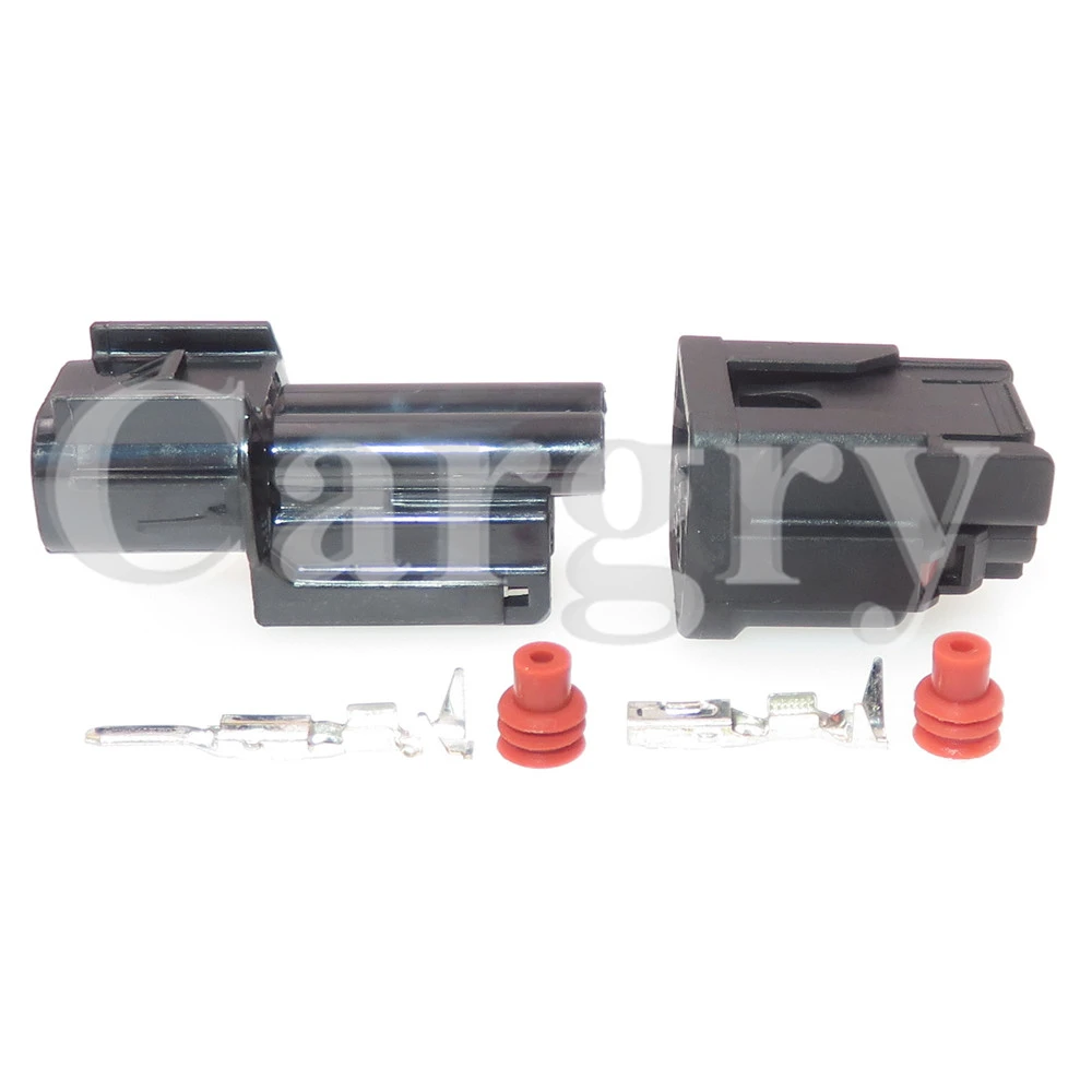 1 Set 2P Automobile Fog Lamp Wire Socket 6181-6851 6189-7408 AC Assembly Car Male Female Docking Waterproof Connector For Honda - Image 3