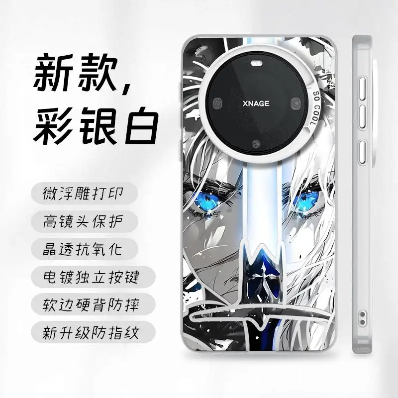 Anime Girls Saber Phone Case for Samsung S25 S24 S23 For Xiaomi For VIVO 200 Ultra For OPPO Find x8 Pro Altria Fate Zero Cover
