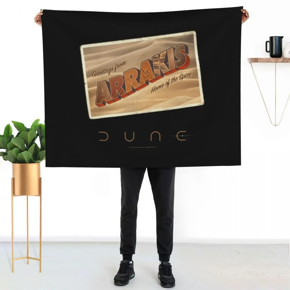 Greetings from Arrakis, home of the spice Classic Throw Blanket Furry Soft Plaid Blankets For Sofas For Decorative Sofa Blankets