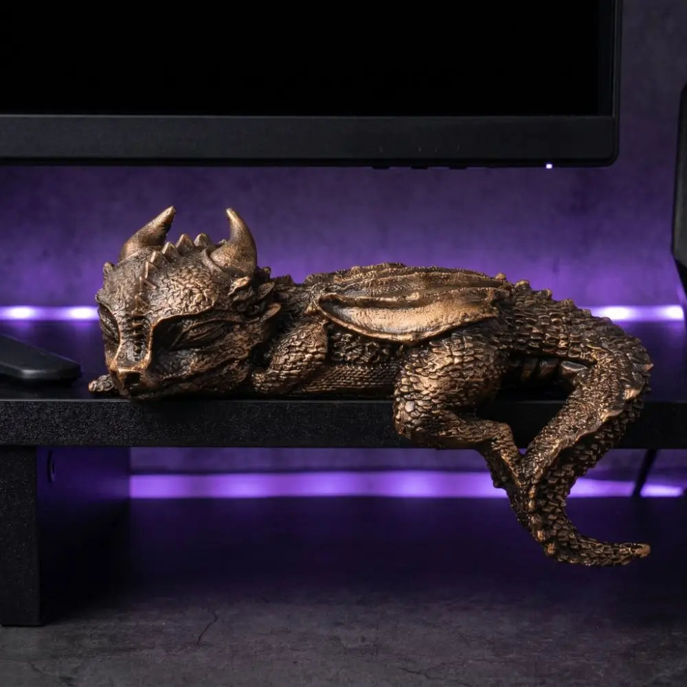 Collectible Resin Dragon Statue Decoration Funny Desktop Ornament Figurine Western Fantasy Dragon Sculpture Home Decor