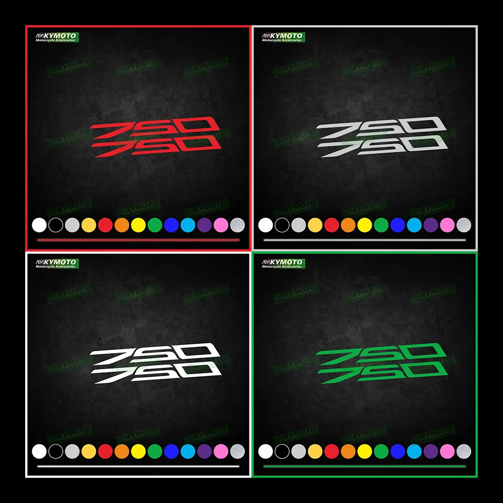 

Для Z750 Z 750 аксессуары для мотоциклов, наклейки, обтекатель, украшение, шлем, топливный бак, логотип двигателя, светоотражающая водонепроницаемая наклейка