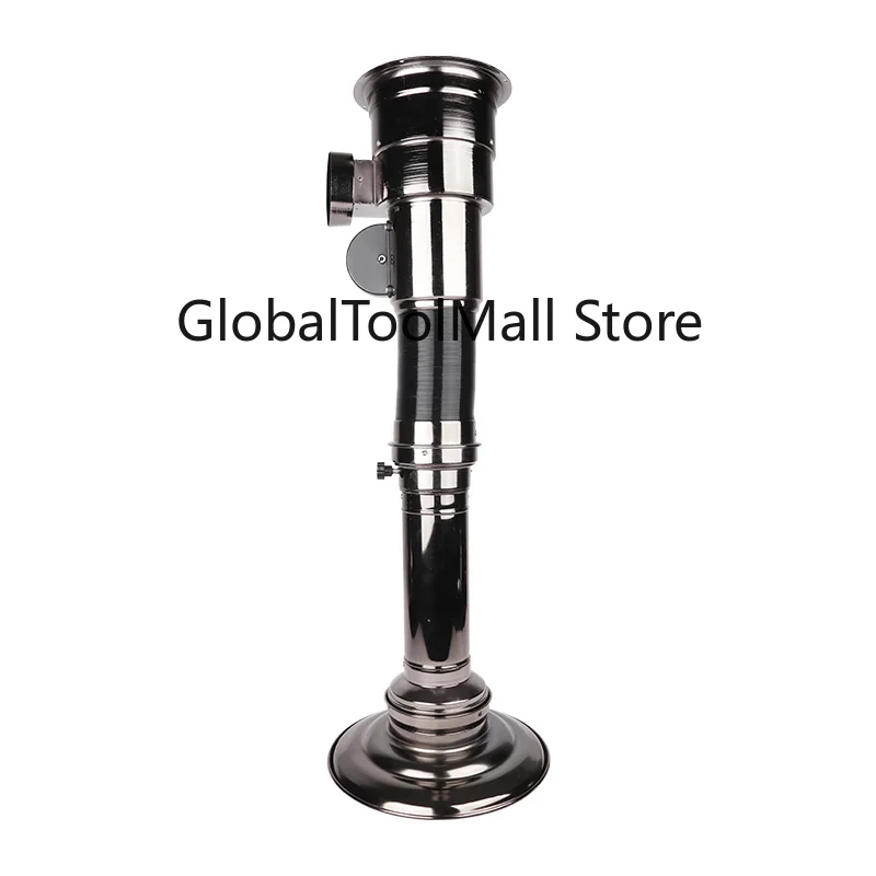 PINNOVO Commercial Barbecue Smoker Indoor Bbq Grill Barbecue Bbq Grill Equipment with Smoke Table Telescope Exhausts