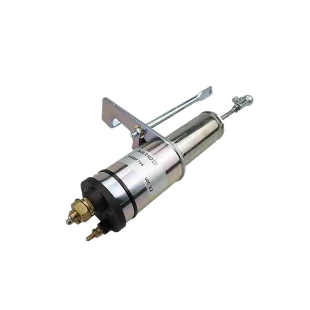 

A044F796 For Diesel Engine Flameout Solenoid Valve Fuel Flameout Switch Shutdown Oil Cutoff Valve Excavator Parts