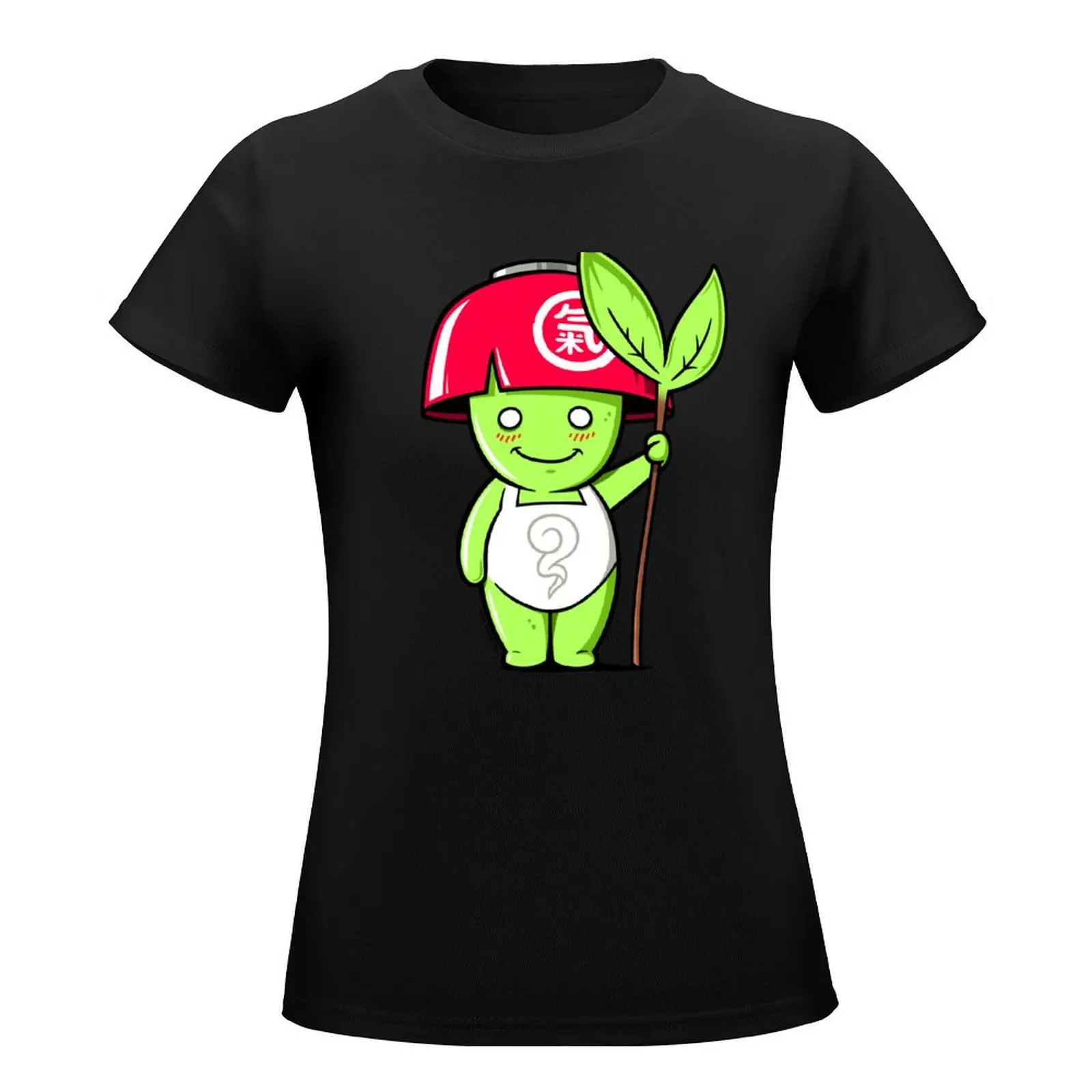 Kodama T-Shirt aesthetic clothes korean fashion Blouse t-shirts for Women cotton