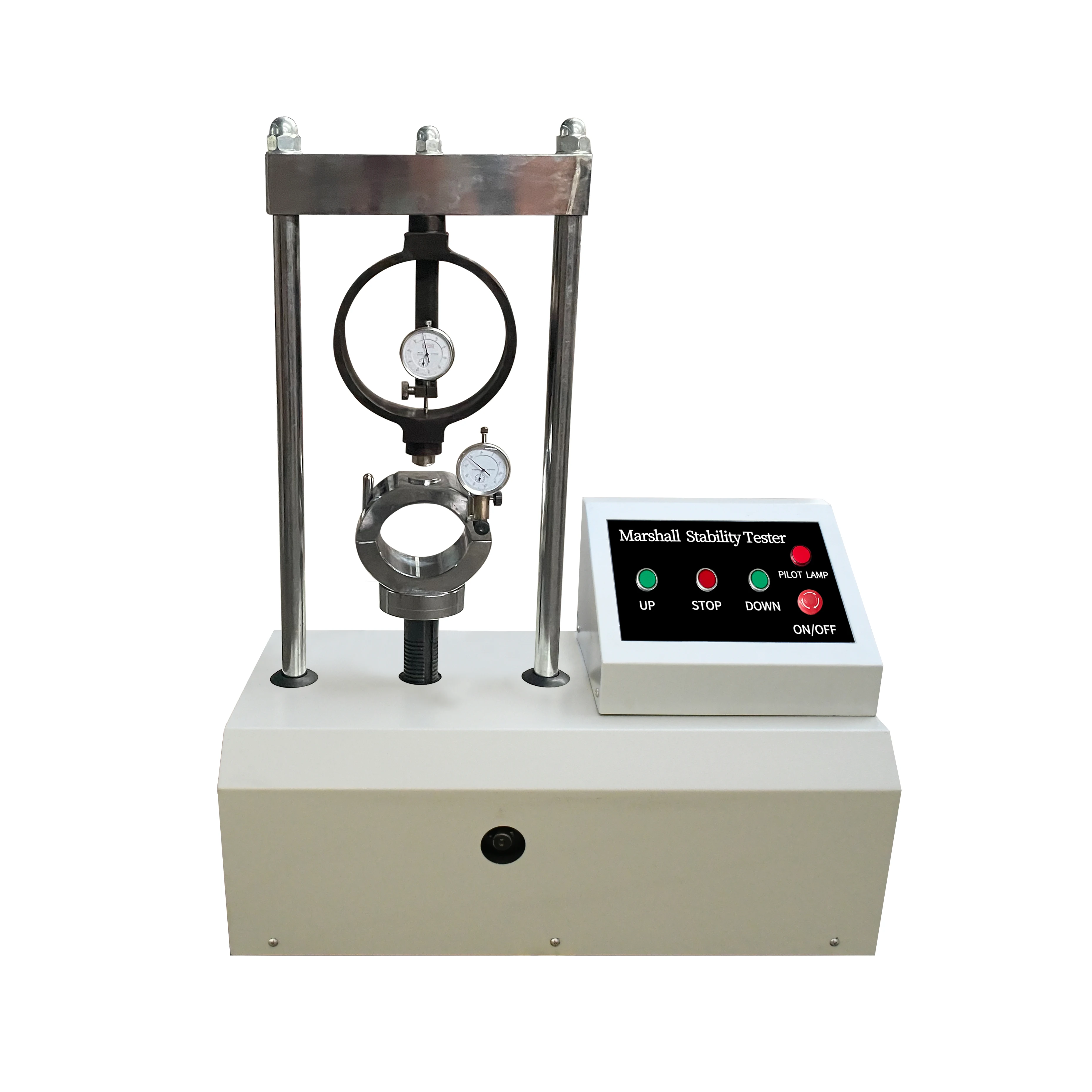 Marshall Electronic Asphalt Stability Tester 220V Power Operated Machine for Work 1 Year Warranty