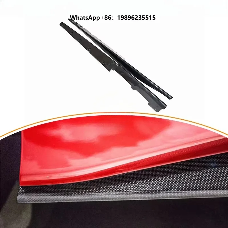 Dry Carbon Fiber Car Parts Extend Side Skirts for 488 Carbon Front Skirts