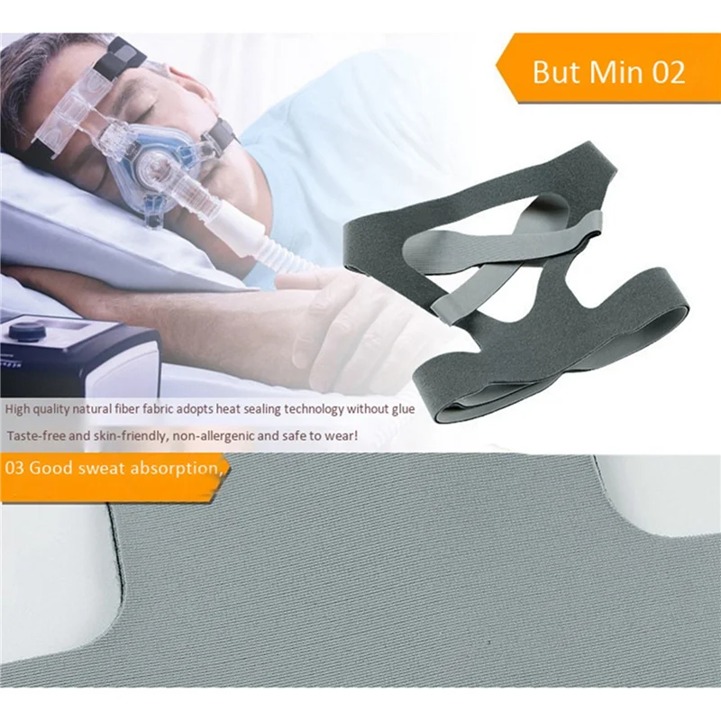 A003 4X For Resmed Wellcome Ventilator Mask Headband Cpap Nasal Headgear Universal Headband