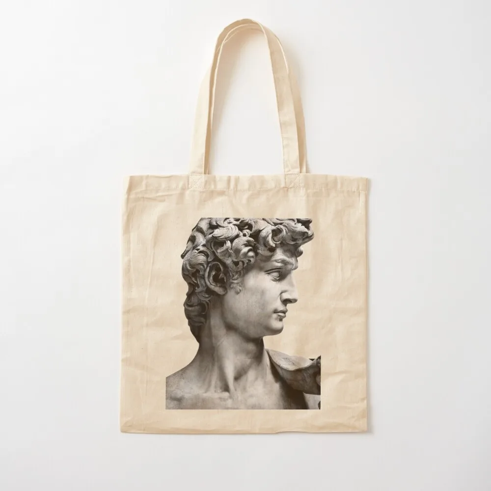 Roman Statue: Michelangelo, David Tote Bag