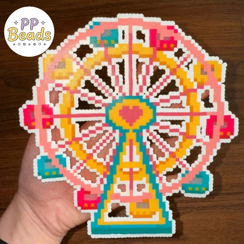 Stress-Relief & Aesthetic Beads Kit – 3000pcs 2.6mm Fuse Beads, Hama & Perler Puzzle Beads, Create 3D Stereo Toys with Beautiful