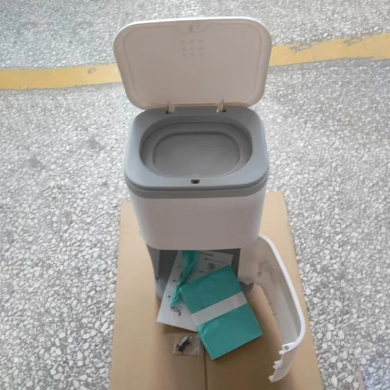 Anti Odor Diaper Trash Can Bedroom Silent Waste Bins Portable Kitchen Living Room Wastebasket Versatile Household Litter Bins