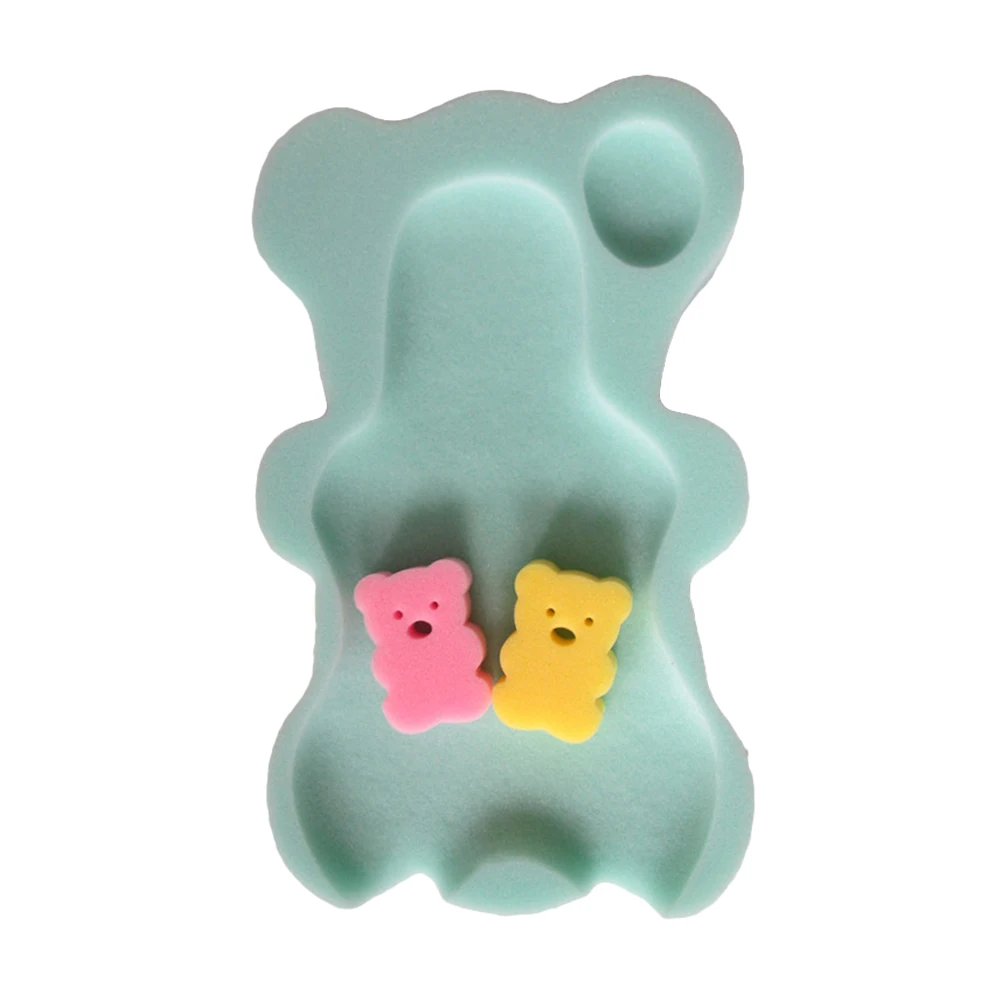 

Anti Slip Bath Mat Soft Non-Toxic Sponge Baby Bath Seat Lightweight Quick Drying Non-Slip Bathing Supplies Newborn