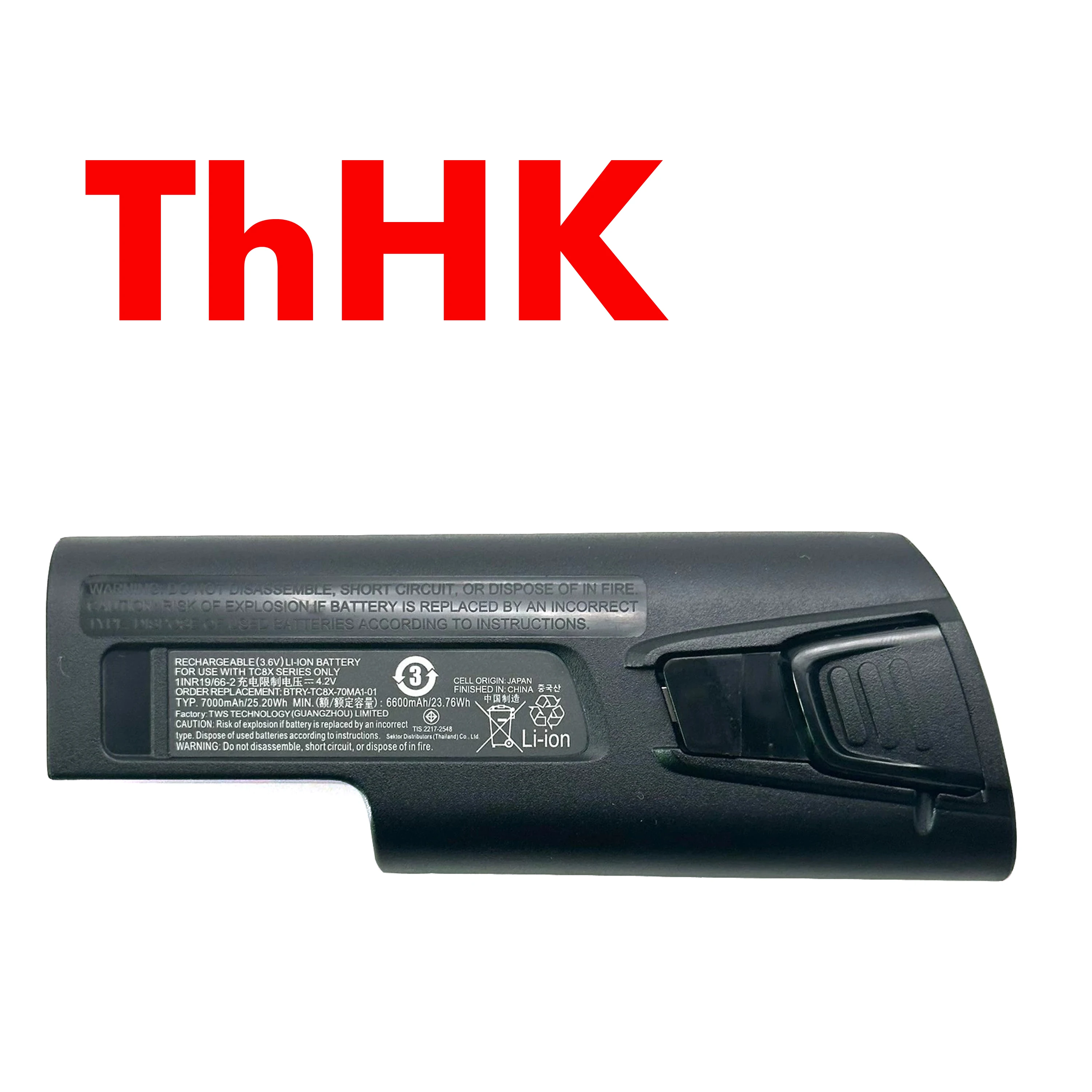 Genuine Original 25.20Wh BT-000380 BT-000380-00 82-176054-01 BTRY-TC8X-70MA1-01 Battery For Zebra Scanner TC8X