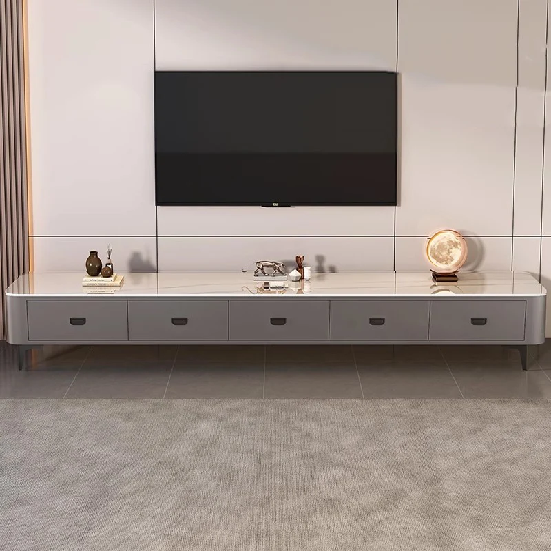 الحد الأدنى تخزين خزانة تلفزيون فاخرة مخصصة الجمالية تلفزيون خزانة جمالية عصرية Meuble التلفزيون Salonmeubles التلفزيون دي صالون
