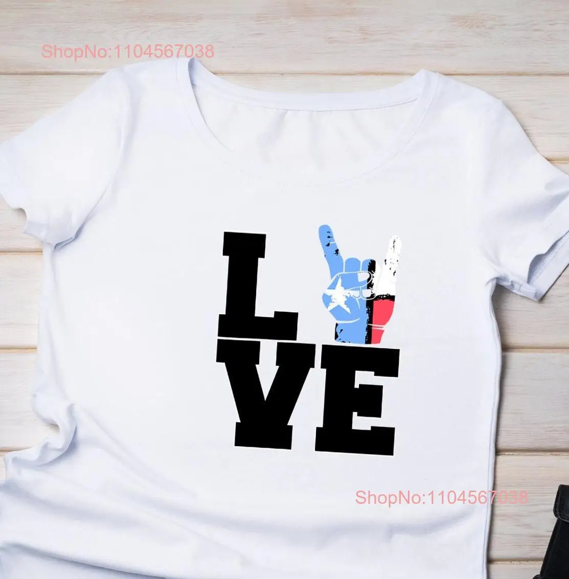 Love H Town T Shirt… - image
