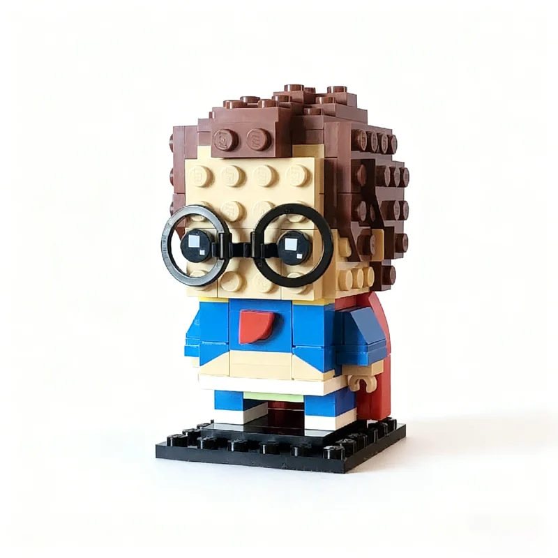 175pcs MOC Clark Kan T Vuilnisemmer BricKidz Brickheadz Modelbouw Kerstcadeaus Blokken Architectuur Speelgoed Onderwijs Kinderen