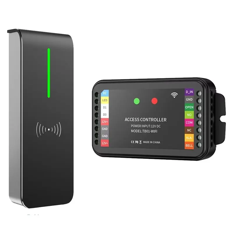 LXYB18B Proximity RFID Card Reader IP67 Waterproof Wiegand 26/34 Output 125Khz+ 13.56Mhz Access Control Slave Reader D0 D1 AN90R