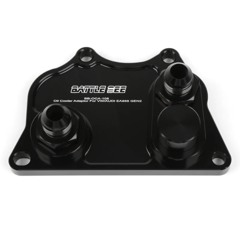 Fit For Volkswagen Audi GOLF MK6 2.0T 1.8T EA888 GEN2 Engine Oil Adapter Connectors Oil Filter Sandwich Plate AdapterBB-OCA-108