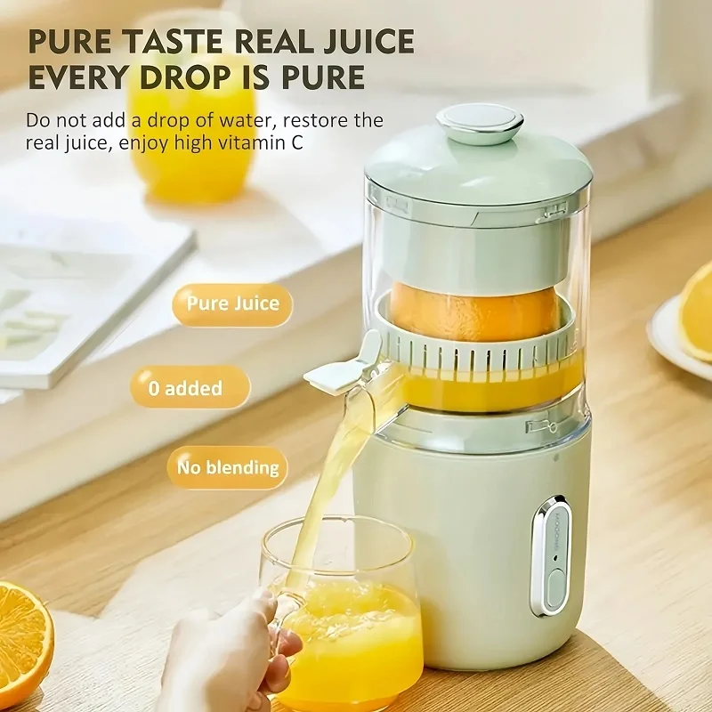 Household Electric Juicers Portable Mini Citrus Juicer Orange Lemon Blender USB Charging Kitchen Automatic Fresh Juicing Squeeze