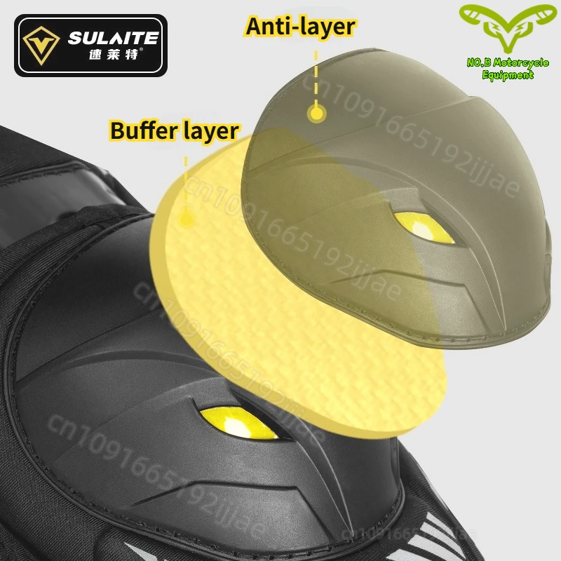 

Мотоциклетные наколенники Solite, защитные накладки на колени и локти, противоударные, для бездорожья, для мотогонок, ветрозащитные, спортивные наколенники