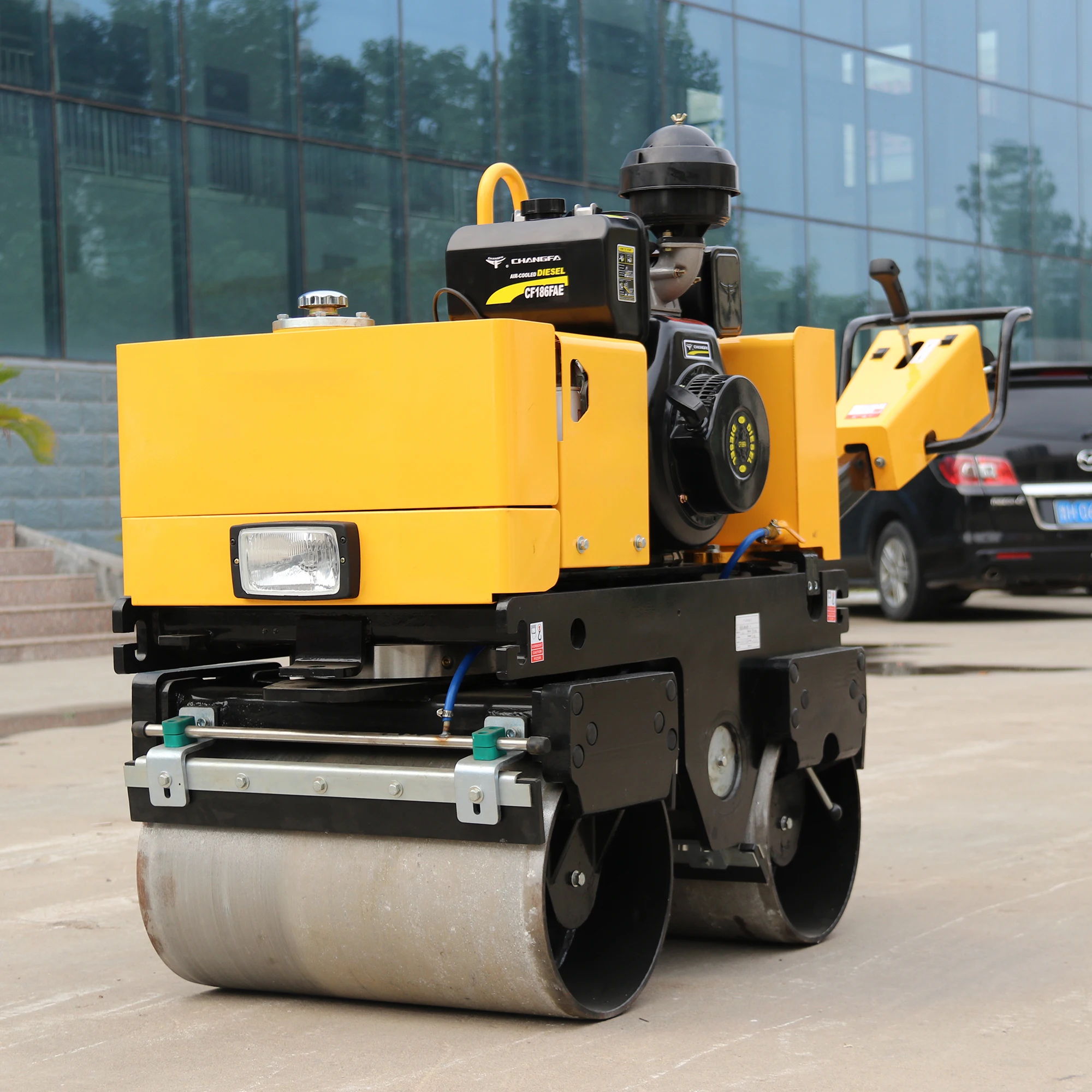 Wear-resistant Vibratory compaction road roller road roller machine mini road roller