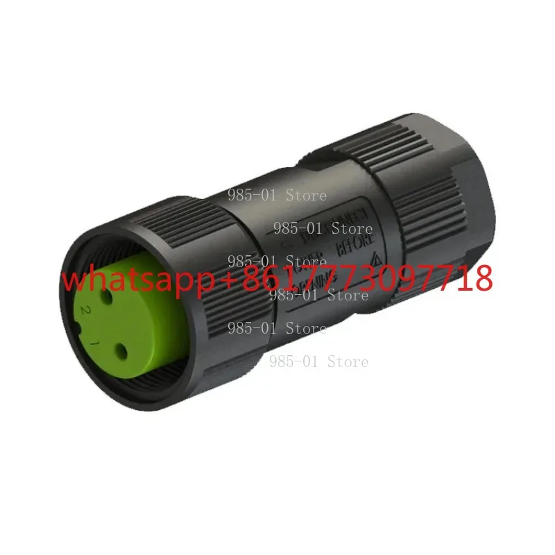 Waterproof M20 2Pin Circular Connector 10A/15A Exceedconn EC Series Industrial Docking Adapter 10Pcs