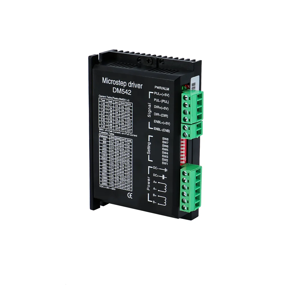 HLTNC DC20-50V Dm542 Microstep moteur pas à pas pilote de moteur à courant continu pour moteur pas à pas Nema 23 34