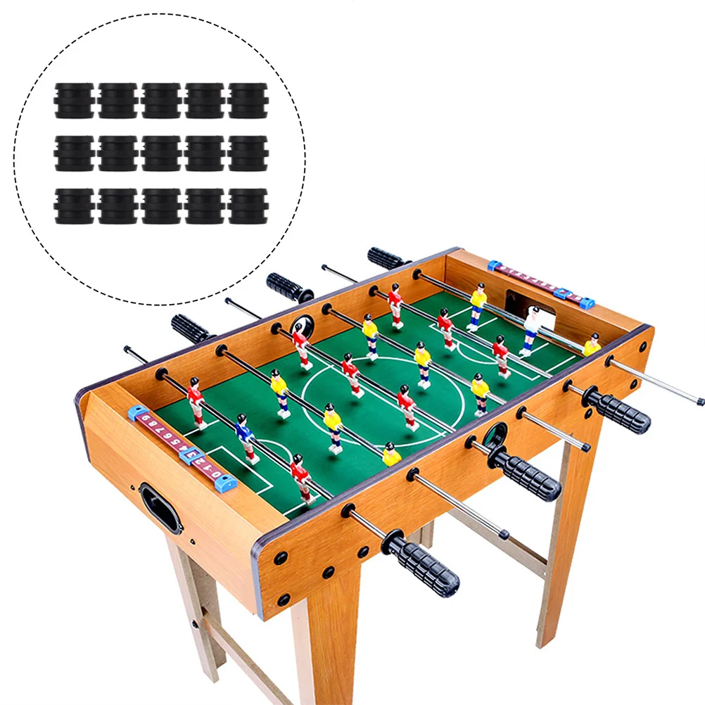 15 Pcs Bushing Football Machine Accessories Soccer Balls Tabletop Foosball Bushings Plastic Game