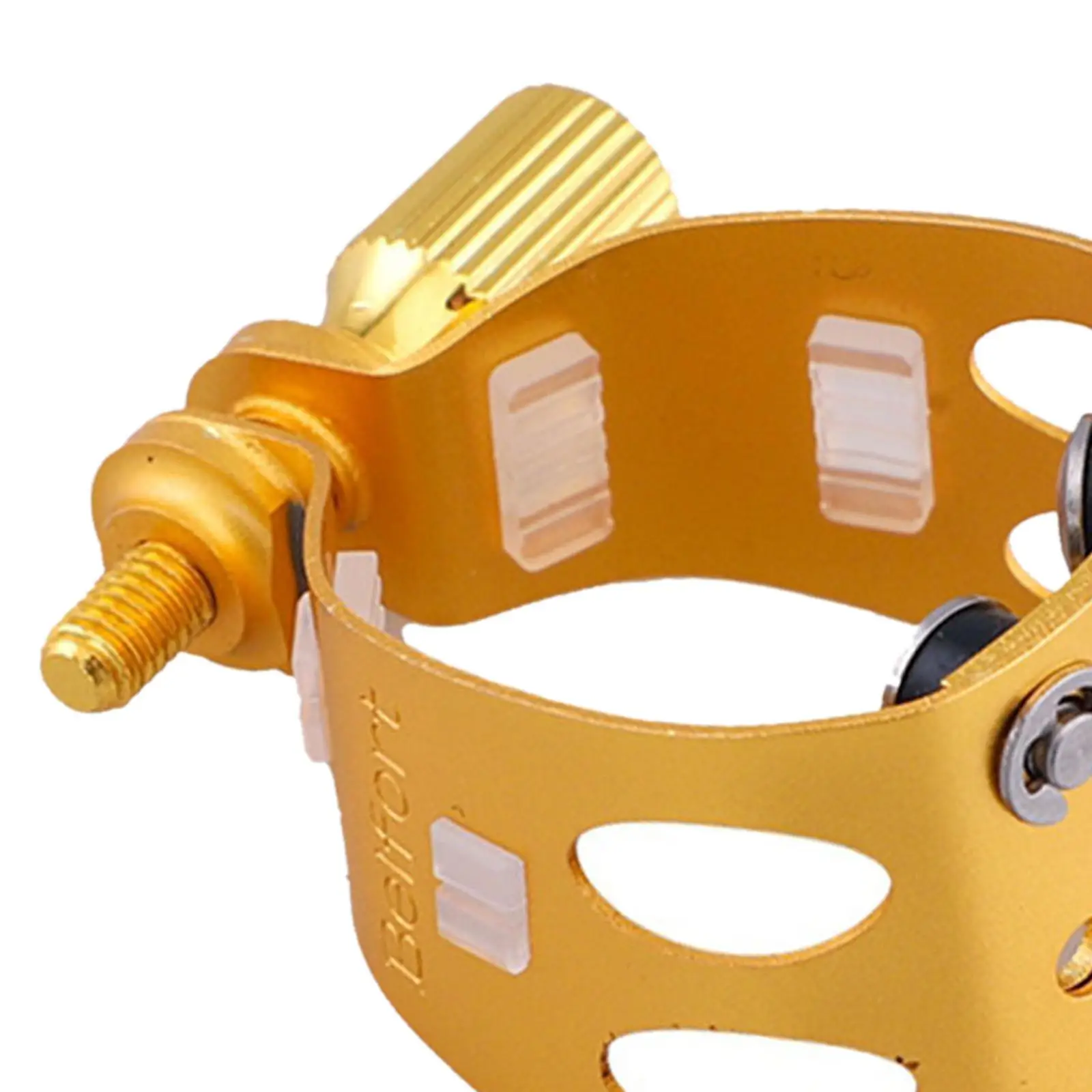 Sax Mouthpiece Clamp Metal Ligature for Baritone Tenor Alto Saxophone Pieces High Quality Instrument Fixing Clip
