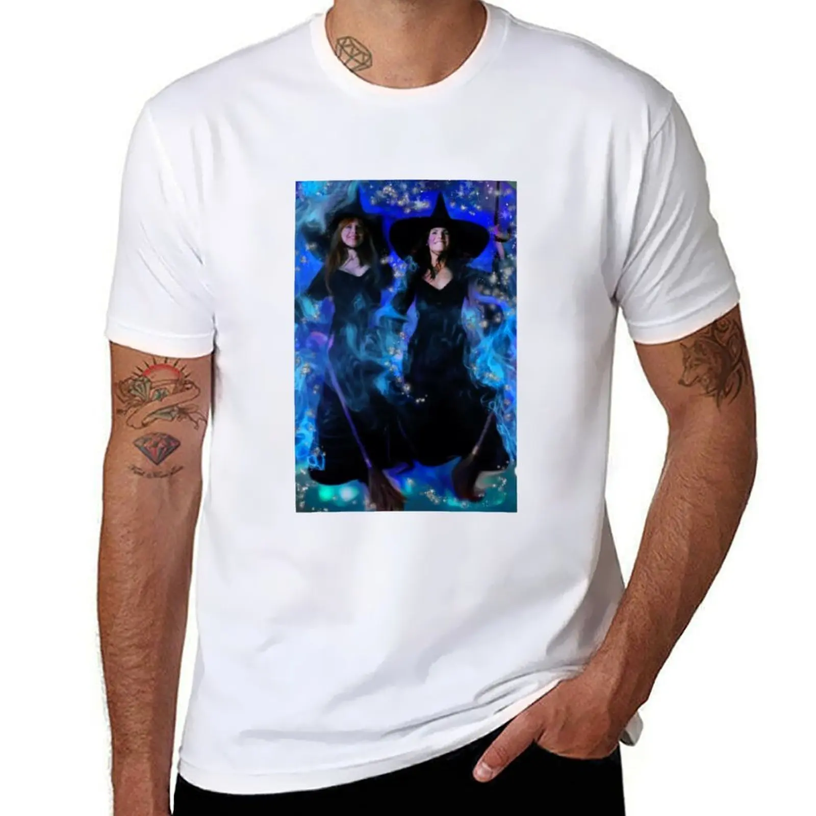 

t Magic, T-Shirt man Witches Practical shirt magic designer man t designer shirt graphic t shirts White Christmas Magic