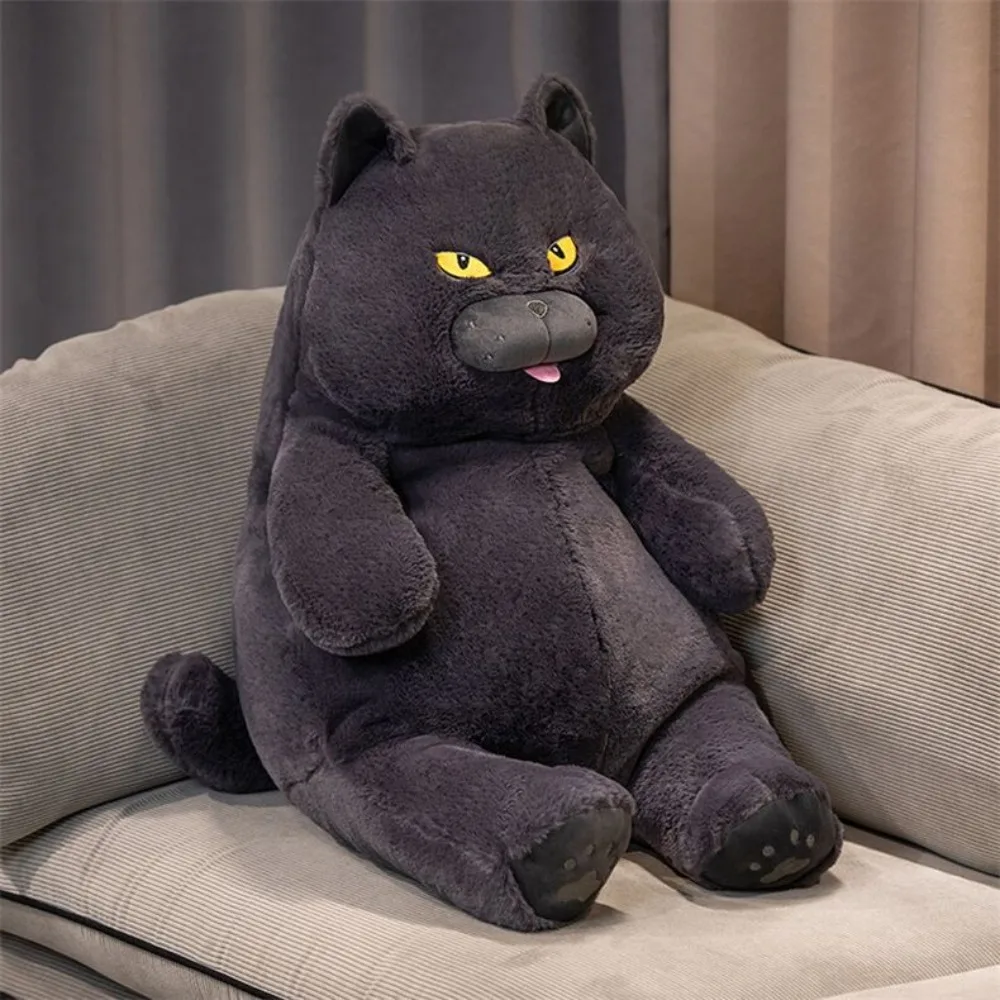 

Plush Pillow Fluffy British Shorthair Cat Plush Cartoon Cute Cat Plush Doll Soft Kawaii Cat Stuffed Toy Friends