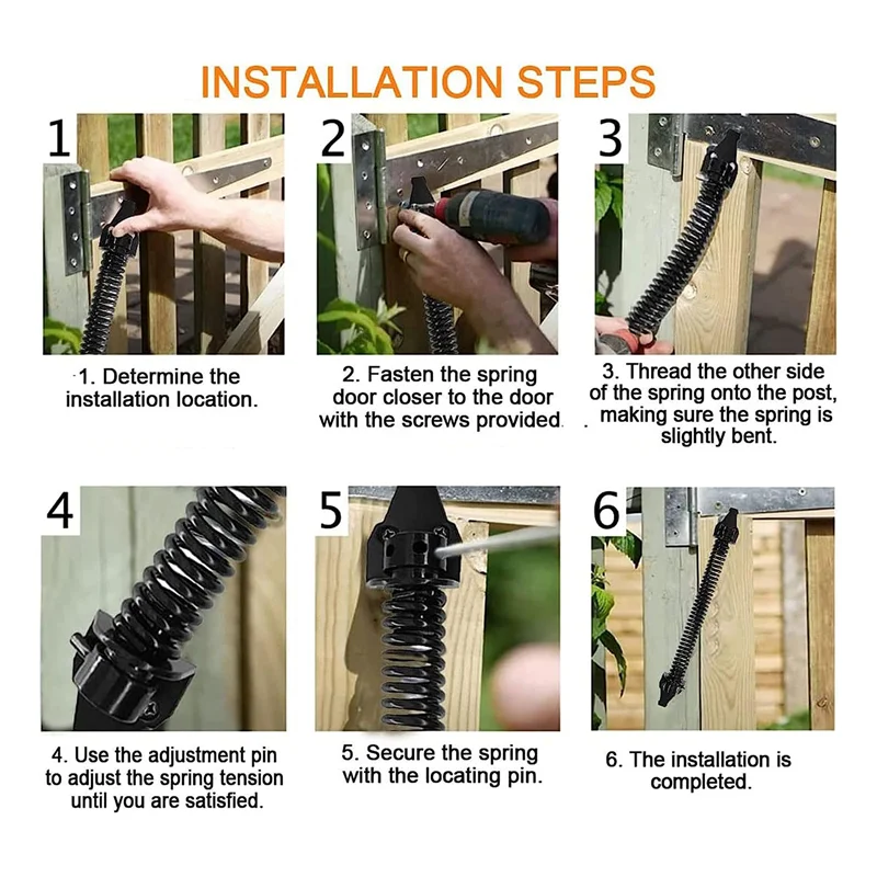 N38R_Tension Spring باب قابل للتعديل أقرب باب أوتوماتيكي أقرب