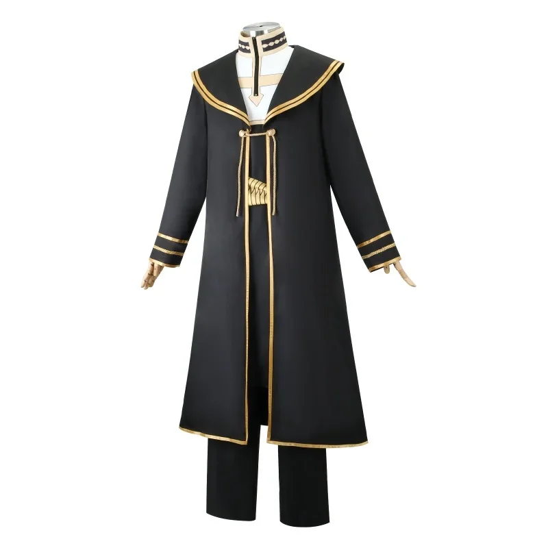 Anime Freeze At The Funeral Heiter Cosplay Costume Sousou No Freeze Top Pants Cloak Outfits Priest Halloween Costumes for Men