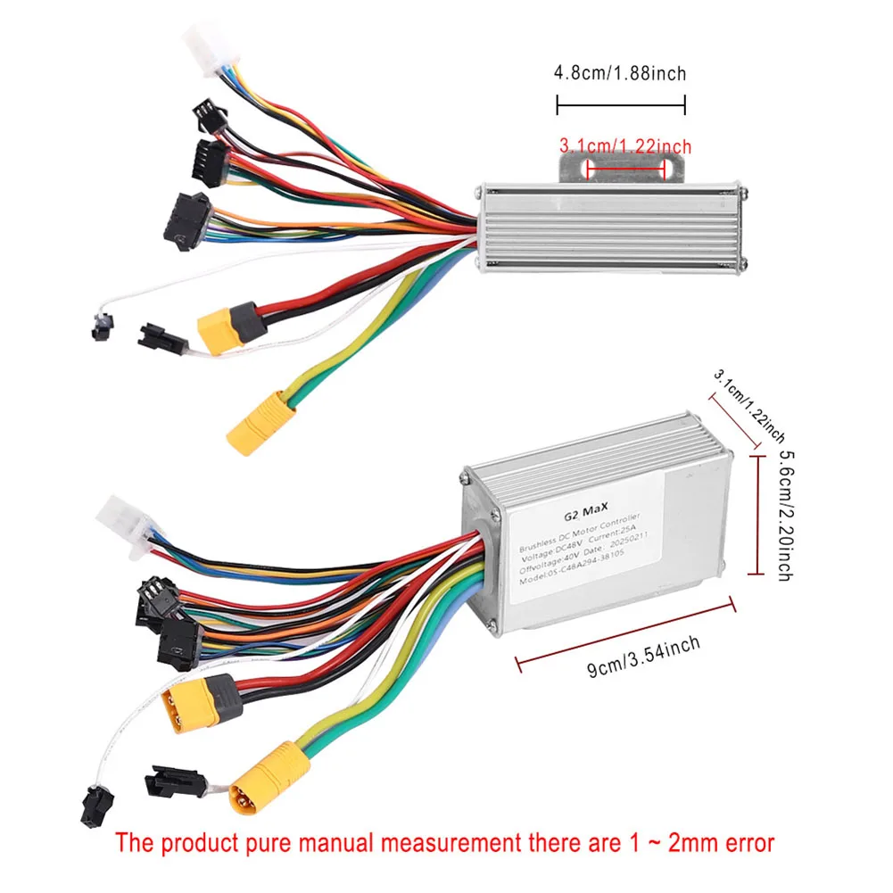 

Контроллер 48 В, 25 А, бесщеточный контроллер, централизованная плата управления, низкая скорость запуска, как показано на рисунке, контроль скорости скутера
