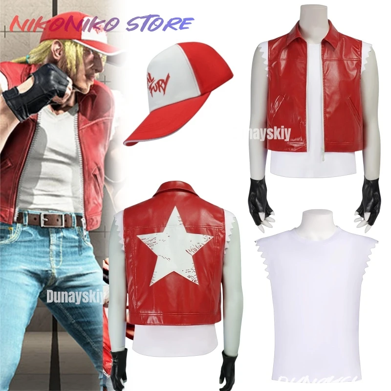 kof-king-of-fighters-fatal-fury-terry-bogard-jacket-vest-game-cosplay-costume-halloween-carnival-party-costume-new-in-stocking