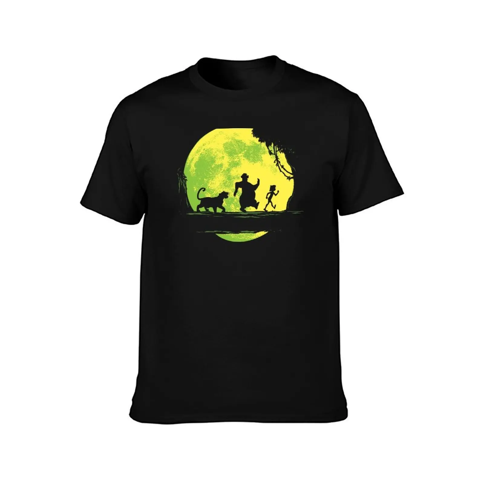 Jungle Moonwalk T-Shirt Classic Print Short Sleeve Shirt T-Shirt